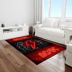 band ac dc music carpet rectangle area rug for living room bedroom decor light room acdc23