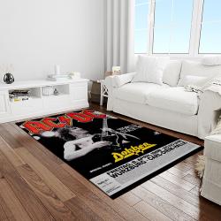 band ac dc music carpet rectangle area rug for living room bedroom decor light room acdc30