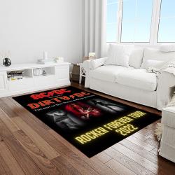 band ac dc music carpet rectangle area rug for living room bedroom decor light room acdc31