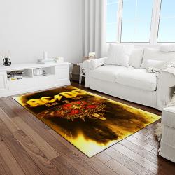 band ac dc music carpet rectangle area rug for living room bedroom decor light room acdc49