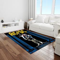 band ac dc music carpet rectangle area rug for living room bedroom decor light room acdc51
