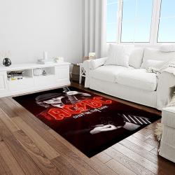 band ac dc music carpet rectangle area rug for living room bedroom decor light room acdc56
