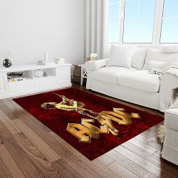 band ac dc music carpet rectangle area rug for living room bedroom decor light room acdc57