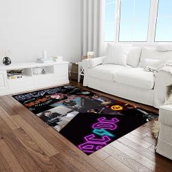 band ac dc music carpet rectangle area rug for living room bedroom decor light room acdc6