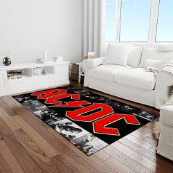 band ac dc music carpet rectangle area rug for living room bedroom decor light room acdc7