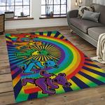 band grateful dead music carpet rectangle area rug for living room bedroom decor dark room grd21