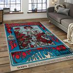 band grateful dead music carpet rectangle area rug for living room bedroom decor dark room grd28