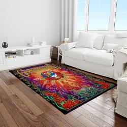 band grateful dead music carpet rectangle area rug for living room bedroom decor light room grd01