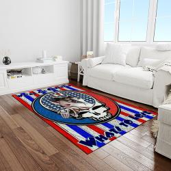 band grateful dead music carpet rectangle area rug for living room bedroom decor light room grd03