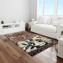 band grateful dead music carpet rectangle area rug for living room bedroom decor light room grd15