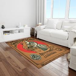 band grateful dead music carpet rectangle area rug for living room bedroom decor light room grd17