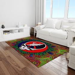 band grateful dead music carpet rectangle area rug for living room bedroom decor light room grd26