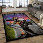 band iron maiden music carpet rectangle area rug for living room bedroom decor dark room im03