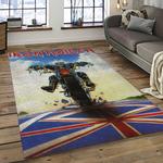 band iron maiden music carpet rectangle area rug for living room bedroom decor dark room im04