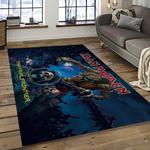 band iron maiden music carpet rectangle area rug for living room bedroom decor dark room im08