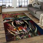 band iron maiden music carpet rectangle area rug for living room bedroom decor dark room im09