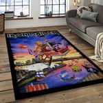 band iron maiden music carpet rectangle area rug for living room bedroom decor dark room im24