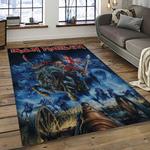 band iron maiden music carpet rectangle area rug for living room bedroom decor dark room im31