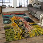 band iron maiden music carpet rectangle area rug for living room bedroom decor dark room im32