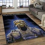 band iron maiden music carpet rectangle area rug for living room bedroom decor dark room im34