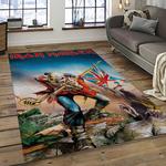 band iron maiden music carpet rectangle area rug for living room bedroom decor dark room im40