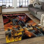 band iron maiden music carpet rectangle area rug for living room bedroom decor dark room im41