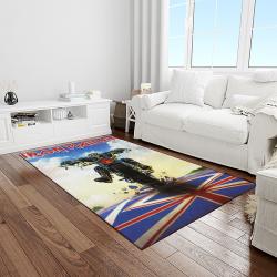 band iron maiden music carpet rectangle area rug for living room bedroom decor light room im04