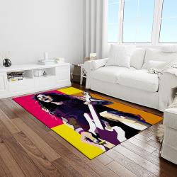 band iron maiden music carpet rectangle area rug for living room bedroom decor light room im19