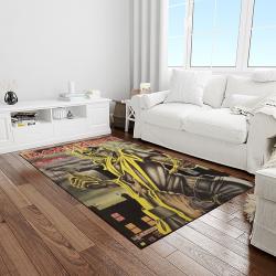 band iron maiden music carpet rectangle area rug for living room bedroom decor light room im35