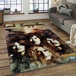 band led zeppelin music carpet rectangle area rug for living room bedroom decor dark room lz04