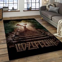 Band Led Zeppelin Music Carpet Rectangle Area Rug For Living Room Bedroom Decor LZ09