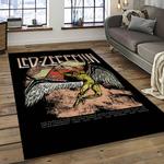 band led zeppelin music carpet rectangle area rug for living room bedroom decor dark room lz20