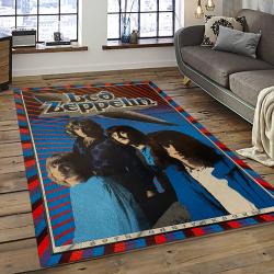Band Led Zeppelin Music Carpet Rectangle Area Rug For Living Room Bedroom Decor LZ23