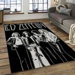 band led zeppelin music carpet rectangle area rug for living room bedroom decor dark room lz29