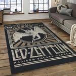 band led zeppelin music carpet rectangle area rug for living room bedroom decor dark room lz30