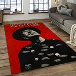 band led zeppelin music carpet rectangle area rug for living room bedroom decor dark room lz35