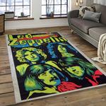 band led zeppelin music carpet rectangle area rug for living room bedroom decor dark room lz37