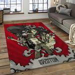band led zeppelin music carpet rectangle area rug for living room bedroom decor dark room lz39