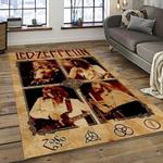 band led zeppelin music carpet rectangle area rug for living room bedroom decor dark room lz40