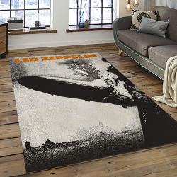 Band Led Zeppelin Music Carpet Rectangle Area Rug For Living Room Bedroom Decor LZ43
