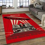 band led zeppelin music carpet rectangle area rug for living room bedroom decor dark room lz49