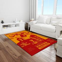 band led zeppelin music carpet rectangle area rug for living room bedroom decor light room lz05