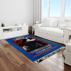 band led zeppelin music carpet rectangle area rug for living room bedroom decor light room lz22