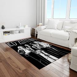 band led zeppelin music carpet rectangle area rug for living room bedroom decor light room lz29