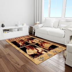 band led zeppelin music carpet rectangle area rug for living room bedroom decor light room lz40
