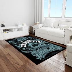 band led zeppelin music carpet rectangle area rug for living room bedroom decor light room lz42