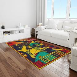 band led zeppelin music carpet rectangle area rug for living room bedroom decor light room lz46