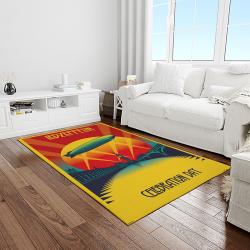 band led zeppelin music carpet rectangle area rug for living room bedroom decor light room lz47