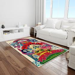 band led zeppelin music carpet rectangle area rug for living room bedroom decor light room lz50