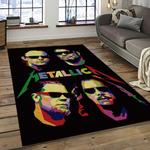 band metallica music carpet rectangle area rug for living room bedroom decor dark room ma02